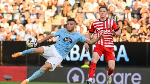 西甲激战维戈塞尔塔战平赫罗纳佩雷斯破门斯图亚尼点射救主