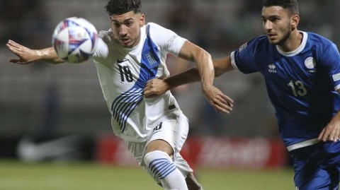 希腊众神降临欧国联战场 三球横扫塞浦路斯展雄风