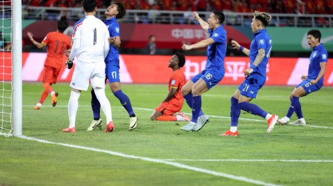 世预赛C组首轮：中国男足客场2-1逆转泰国，武磊创纪录助球队抢占晋级主动权
