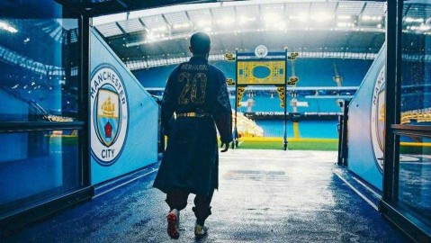 曼城四冠辉煌 镜头下的永恒瞬间