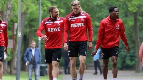 科隆队赛前最后一练：保级生死战前的宁静与决心