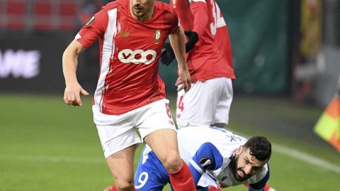 欧联杯悲喜夜：十人标准列日读秒绝杀，波兹南莱赫遭遇逆转