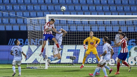 西甲复赛激烈角逐 塞尔塔主场逼平强敌马德里竞技