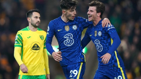 蓝军客场擒雀豪取四连胜 芒特传射闪耀哈弗茨定乾坤