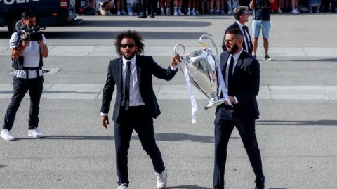 欧冠王者荣耀归航 白衣军团携圣勃莱德杯凯旋马德里