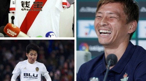 西甲东亚足迹：从内科南到武磊，那些闪耀的亚洲面孔