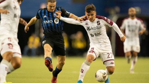 蒙特利尔奥林匹克体育场的零进球之夜与客场进球制胜