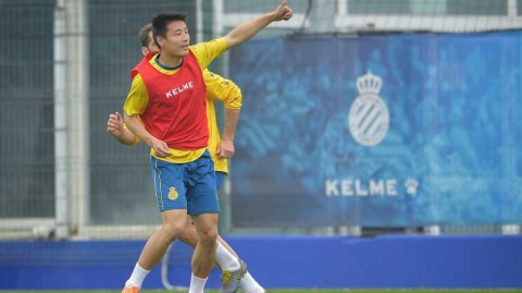 武磊训练状态火热，西班牙人备战中的亮眼表现