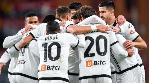 热那亚主场不敌斯佩齐亚 巴斯托尼一箭定江山