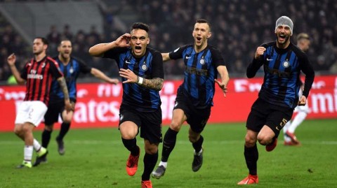 米兰德比神锋对决，蓝黑军团客场掀翻红黑防线