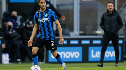 巴黎圣日耳曼官方宣布摩洛哥飞翼阿什拉夫·哈基米加盟，双方签下五年长约