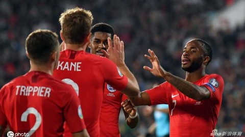 欧洲杯预选赛英格兰客场六球横扫保加利亚 凯恩助攻大四喜