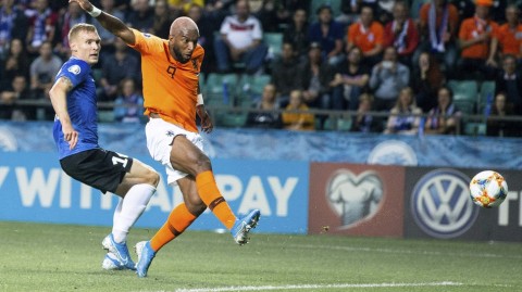 荷兰客场四球横扫爱沙尼亚 巴贝尔双响德佩独造三球