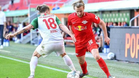 德甲收官战：维尔纳完美告别，莱比锡客场二比一逆转奥格斯堡