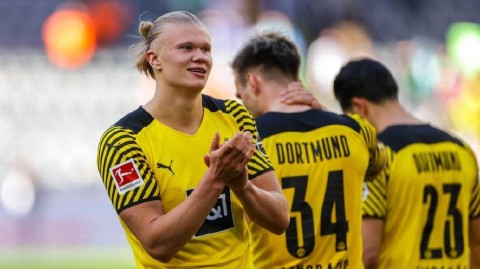 挪威锋霸刷新德甲历史 六十三场五十八球铸就传奇