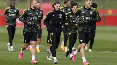 红魔厉兵秣马 静候欧联决战