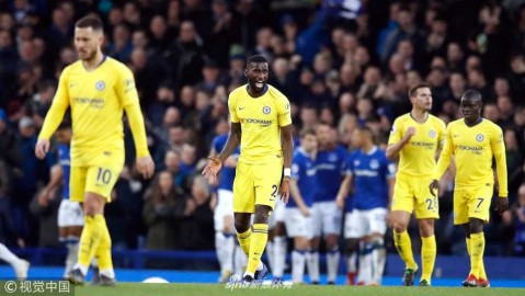 古迪逊公园的蓝桥梦魇：阿扎尔孤掌难鸣，凯帕扑点难救主，埃弗顿完胜切尔西