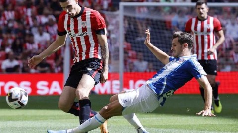 毕尔巴鄂竞技主场零比一憾负西班牙人 布莱斯维特首秀绝杀