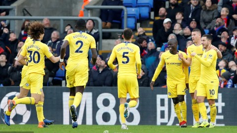 蓝军客场一球小胜水晶宫，坎特制胜球助切尔西全取三分