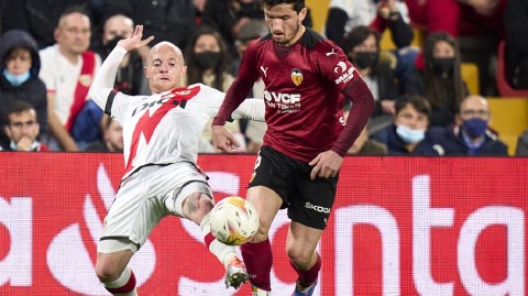 西甲三十一轮激战 瓦伦西亚客场遭闪电绝平