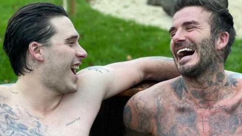 纹身墨迹下的家庭战书：贝克汉姆家长子与他的皮肤告别仪式