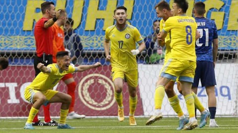 哈萨克斯坦逆转乾坤：欧国联主场力克斯洛伐克创历史