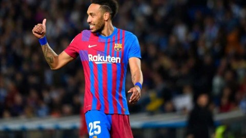 奥巴梅扬头槌定江山 巴萨客场力克皇家社会