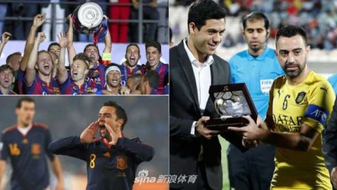 从拉玛西亚到欧洲之巅 哈维传奇生涯十瞬