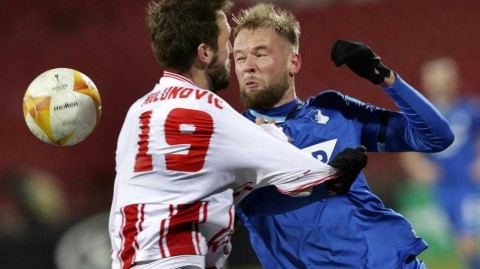 巴尔干寒夜下的激情对碰：贝尔格莱德红星与霍芬海姆的零进球之战