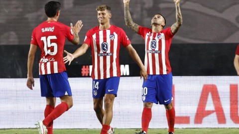 西甲赛场马竞七球狂胜创队史客场纪录