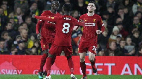 红军擒金丝雀：安菲尔德战士们的征服之夜