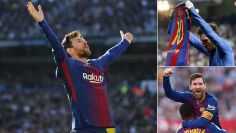 球王记忆：梅西那些镌刻时光的经典庆祝