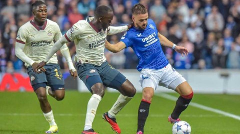 流浪者与埃因霍温激战格拉斯哥 欧冠资格赛悬念留至次回合