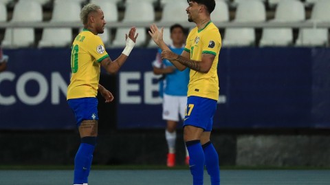 美洲杯热血夜：巴西少一人作战险胜智利，帕奎塔一击制胜