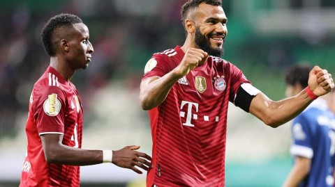 德国杯首轮：拜仁慕尼黑客场十二球狂胜SV不莱梅，舒波-莫廷独中四元