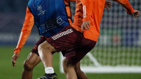 欧冠战前静悄悄：皇马众将训练场苦练，剑指亚特兰大