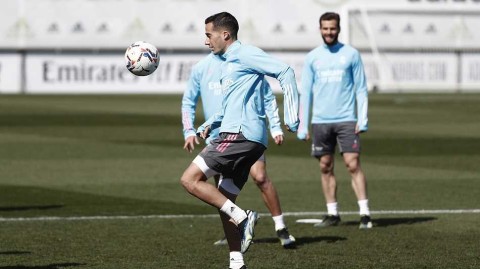 皇家马德里众将全力冲刺，备战联赛关键战役