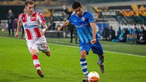 欧联杯激战：根特主场落败，贝尔格莱德红星闪耀比利时之夜