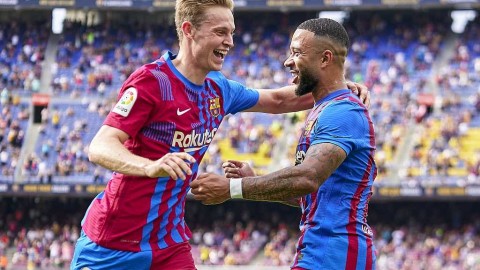 孟菲斯闪耀诺坎普，巴萨主场力克赫塔菲取赛季首胜