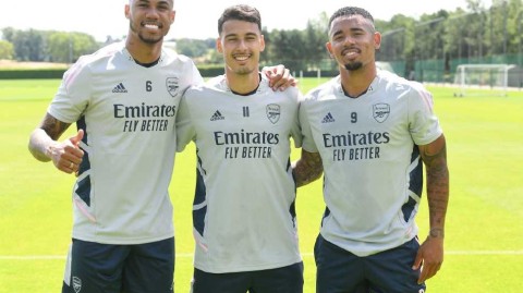 枪手夏训新气象 热苏斯轻舞飞扬融入兵工厂