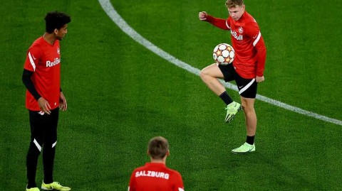 欧冠激战前夕 萨尔茨堡红牛厉兵秣马