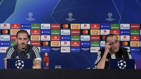 悲情英雄：欧冠之夜，尤文图斯赛前发布会直击