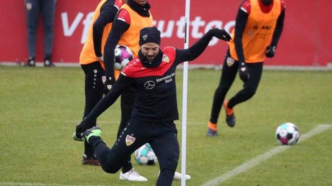 冬日暖阳下的备战：斯图加特将士挥汗冲刺德甲第十二轮