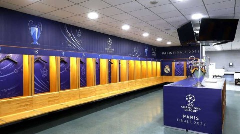 欧冠决战前夕探秘皇马更衣室