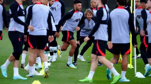 欧冠前夕红军厉兵秣马 安菲尔德静候格拉斯哥挑战者