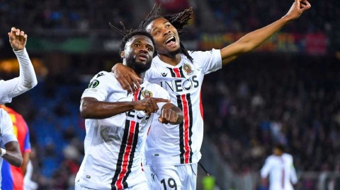 欧协联激战夜：巴塞尔与尼斯鏖战成和