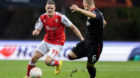 布拉加主场力挫柏林联合 奥利维拉一击制胜