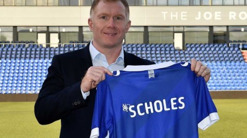 生姜头临时救火，斯科尔斯出任索尔福德城过渡主帅