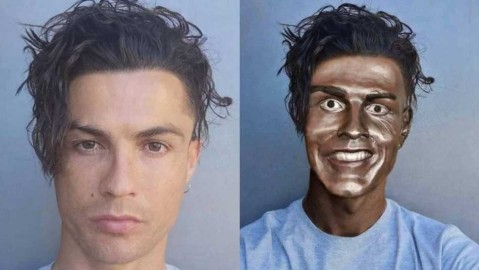 C罗自拍引爆创意狂潮 球迷恶搞P图大赏