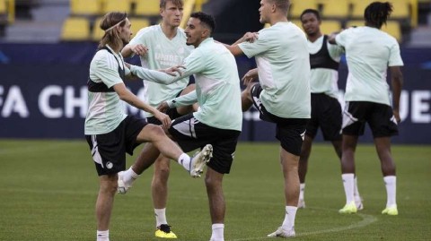 哥本哈根欧冠战前训练纪实